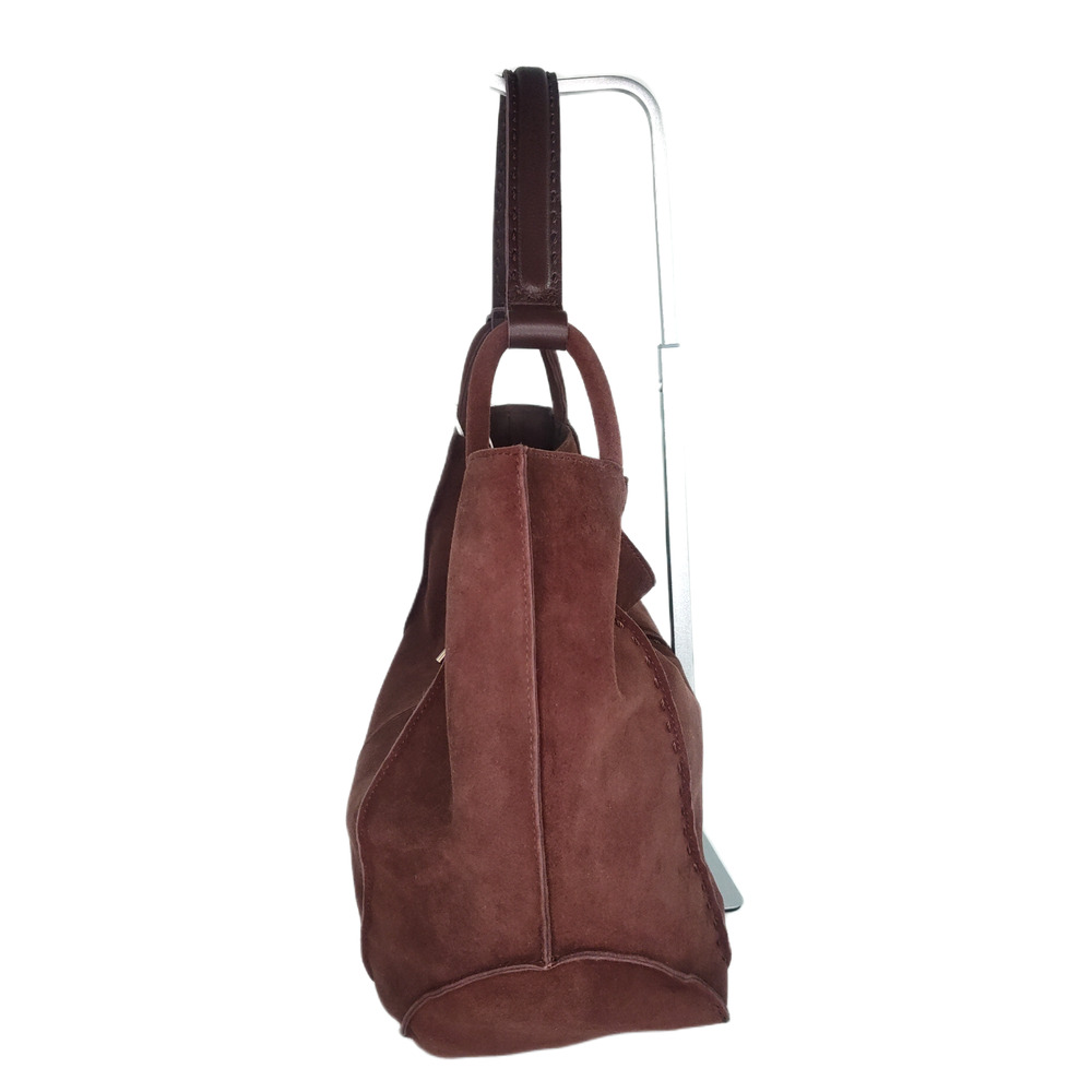 The Sak Los Feliz Large Tote Bag - Mahogany/Reddish-Brown - NWT - Picture 4 of 13